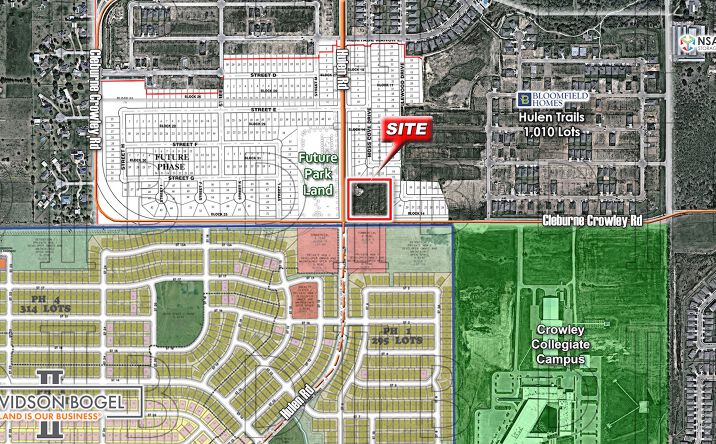 Pictures of Land property located at Hulen St. & Cleburne Crowley Rd, Fort Worth, TX 76036 for sales - image #1