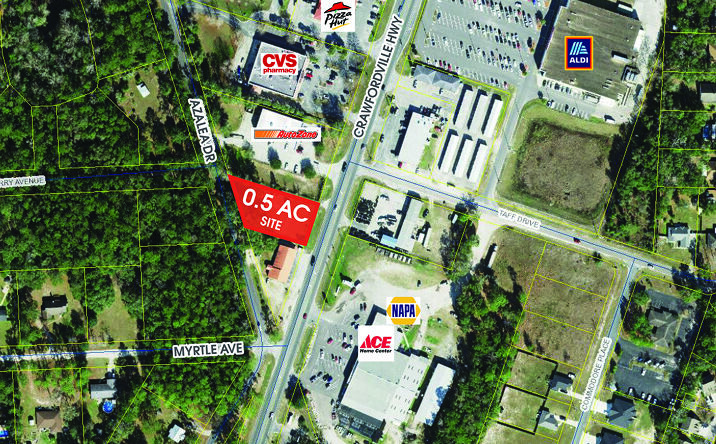 Pictures of Land property located at 2698 Crawfordville Hwy, Crawfordville, FL 32327 for sales - image #1