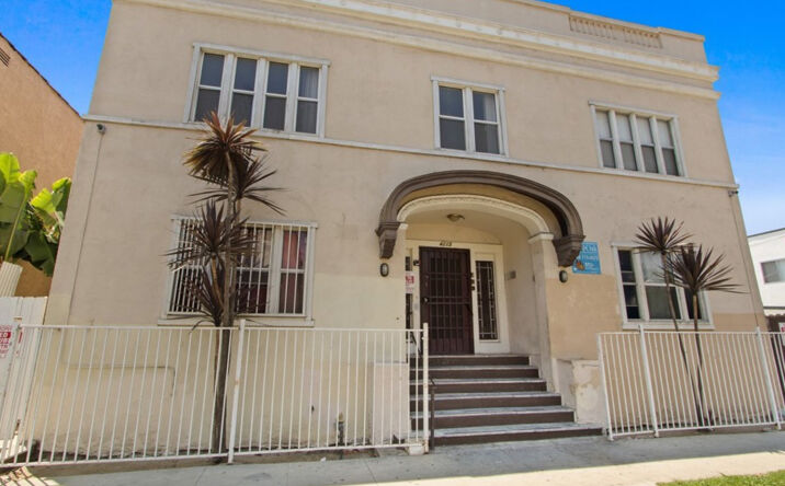 Pictures of Multifamily property located at 4215 S Kansas Ave, Los Angeles, CA 90037 for sales - image #1