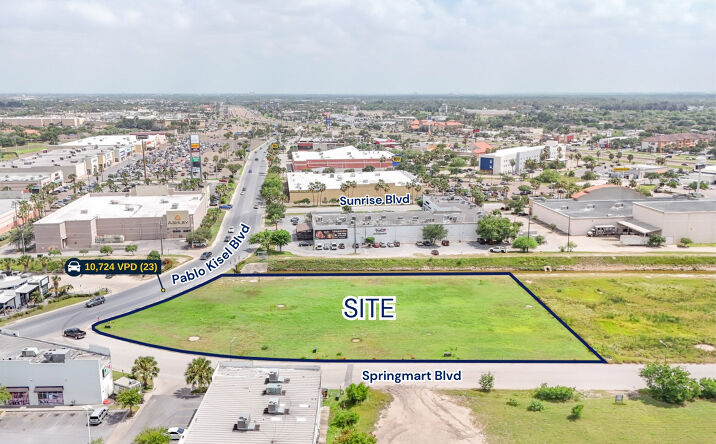 Pictures of Land property located at Springmart Blvd, Brownsville, TX 78526 for sales - image #1