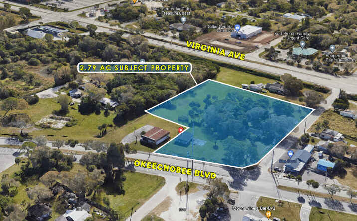 Pictures of Land property located at 3805 Okeechobee Rd, Fort Pierce, FL 34947 for sales - image #1