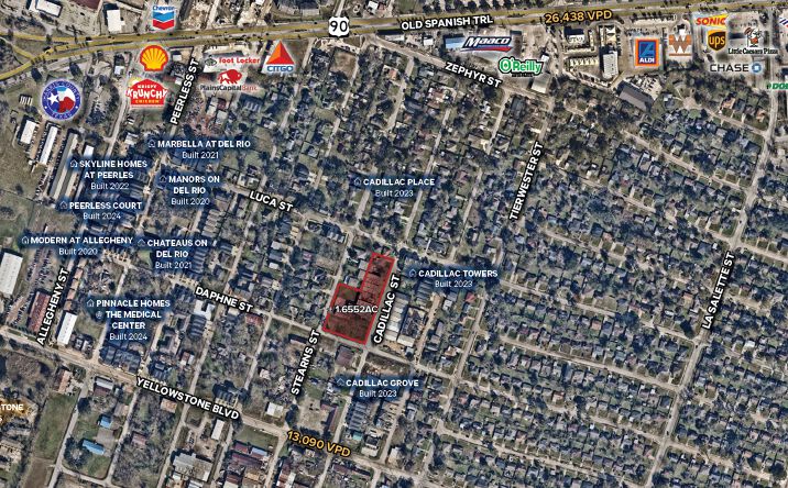 Pictures of Land property located at 6710 Cadillac St, Houston, TX 77021 for sales - image #1