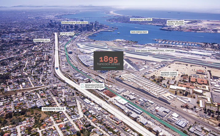Pictures of Industrial, Multifamily property located at 1895 Hancock St, San Diego, CA 92110 for sales - image #1