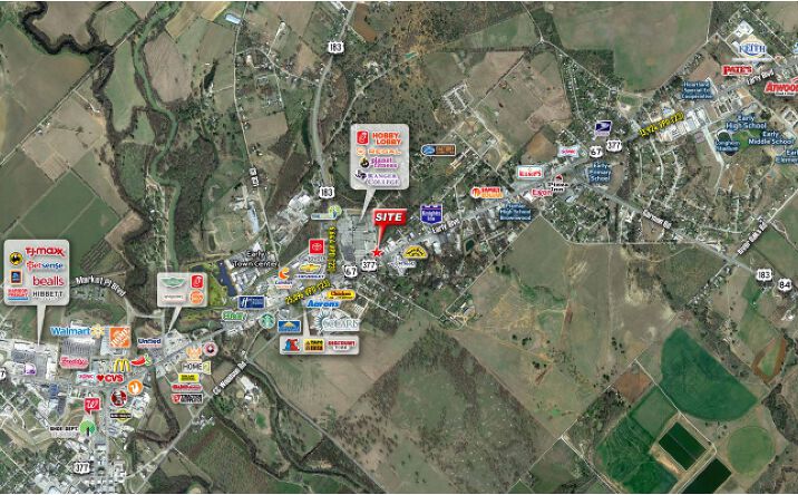 Pictures of Land, Retail property located at 406 Early Blvd, Early, TX 76802 for sales - image #1