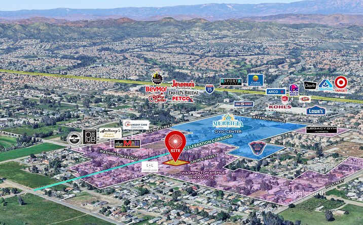 Pictures of Retail property located at 24770 Washington Ave, Murrieta, CA 92562 for sales - image #1