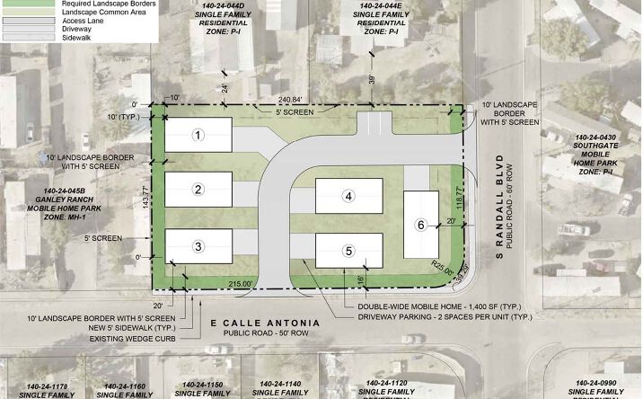 Pictures of Land property located at 1251 E Calle Antonia, Tucson, AZ 85706 for sales - image #1