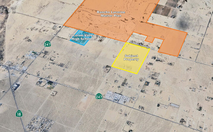 Pictures of Land property located at 115.45 AC Rabbit Springs Road, Lucerne Valley, CA 92356 for sales - image #1