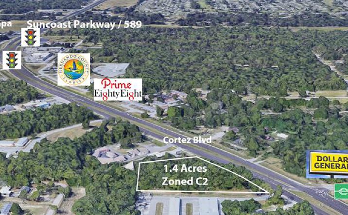 Pictures of Retail, Hospitality, Land property located at Cortez Blvd, Brooksville, FL 34613 for sales - image #1