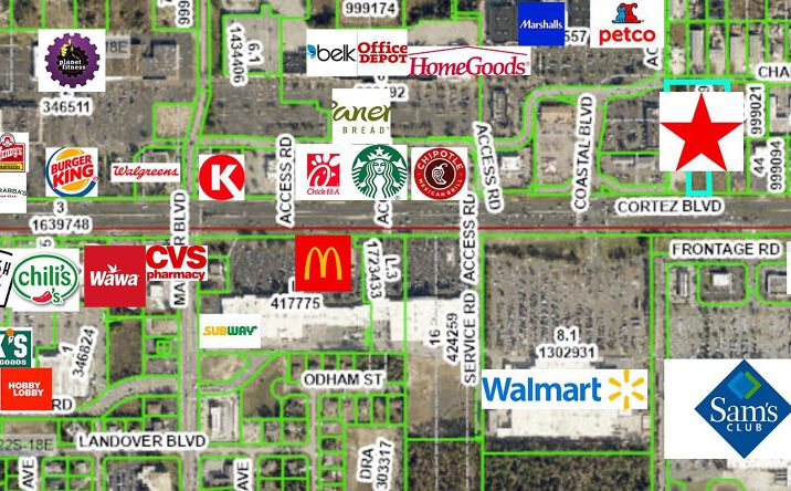Pictures of Land property located at 0 Cortez Blvd, Brooksville, FL 34613 for sales - image #1