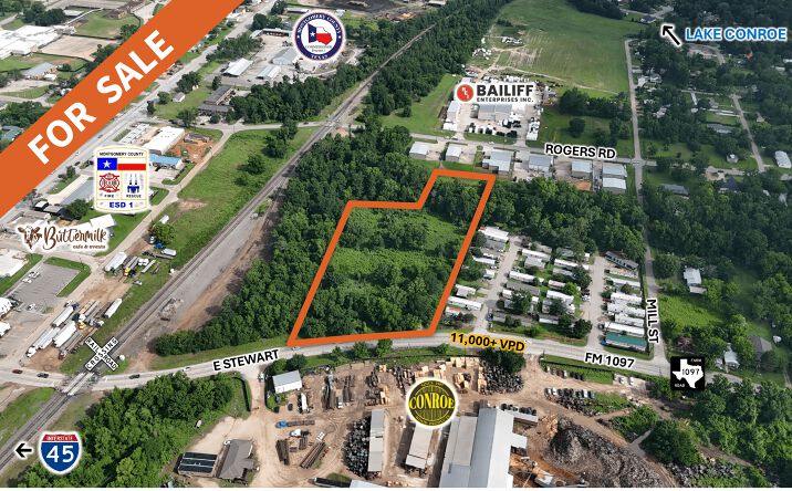 Pictures of Land property located at 301 FM 1097, Willis, TX 77318 for sales - image #1