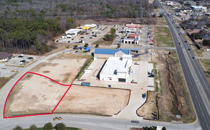 Pictures of Land, Retail property located at 6555 Old Jacksonville Hwy Pad 1, Tyler, TX 75703 for sales - image #1