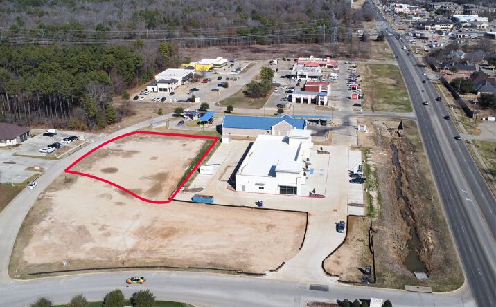Pictures of Land, Retail property located at 6555 Old Jacksonville Hwy Pad 2, Tyler, TX 75703 for sales - image #1