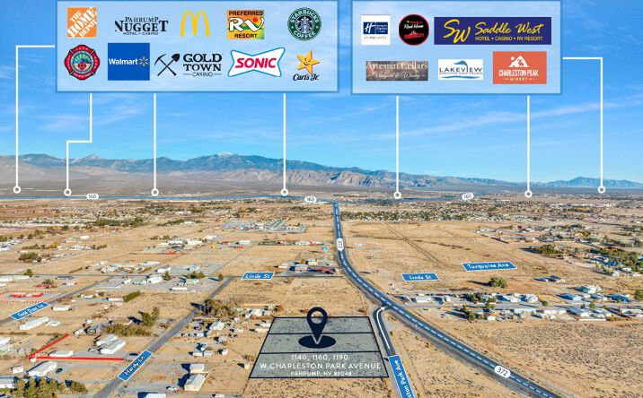 Pictures of Land property located at 1140 West Charleston Park Avenue, Pahrump, NV 89048 for sales - image #1