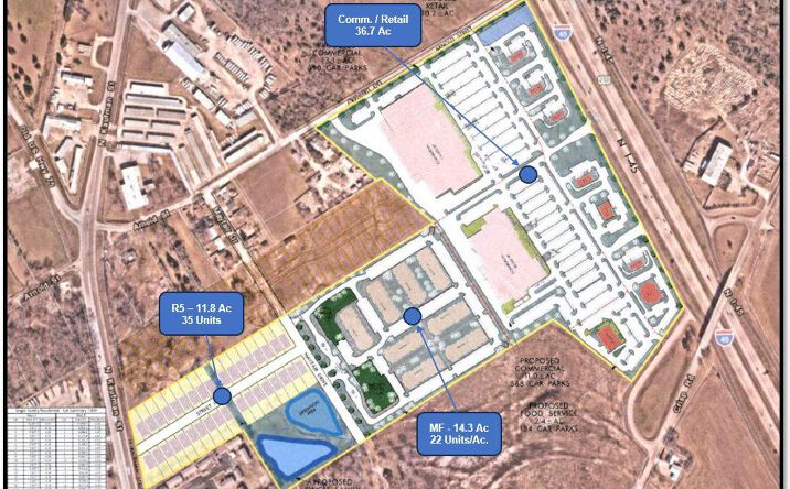 Pictures of Mixed Use, Land property located at NWC Crisp Rd and IH-45, Ennis, TX 75119 for sales - image #1