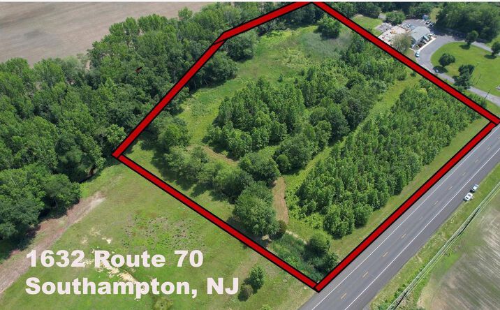 Pictures of Land property located at 1623 NJ-70, Southampton Township, NJ 08088 for sales - image #1