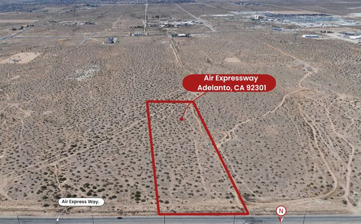 Pictures of Land property located at 0 Air Expressway, Adelanto, CA 92301 for sales - image #1