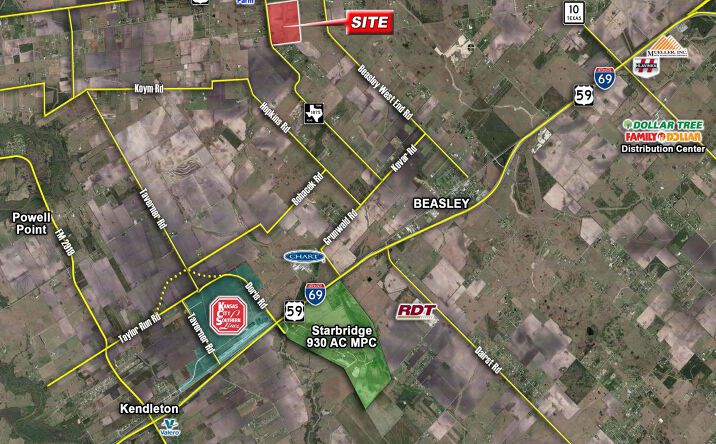 Pictures of Land property located at SEQ of Hwy 90 & FM-1875, Beasley, TX 77417 for sales - image #1
