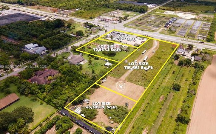 Pictures of Land property located at SW Corner of SW 272 St. & Krome Ave, Homestead, FL 33031 for sales - image #1