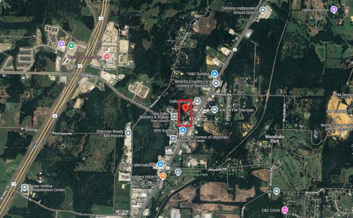 Pictures of Land property located at 4830 Adobe Ln, Denison, TX 75020 for sales - image #1