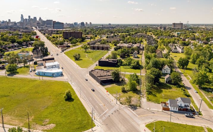 Pictures of Land property located at 4337 Grand River Ave, Detroit, MI 48208 for sales - image #1