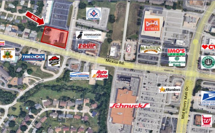 Pictures of Hospitality, Industrial, Land, Retail, Special Purpose property located at 449 S Church St, St. Peters, MO 63376 for sales - image #1