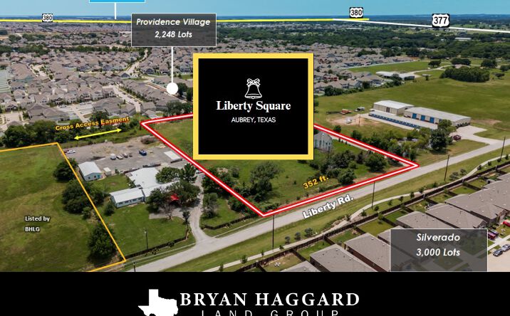 Pictures of Land property located at 9988 Liberty Rd, Aubrey, TX 76227 for sales - image #1