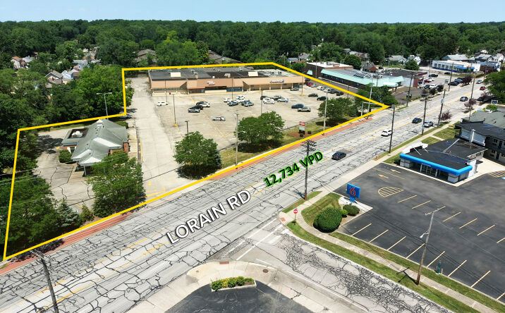 Pictures of Retail property located at 23100 Lorain Rd, North Olmsted, OH 44070 for sales - image #1
