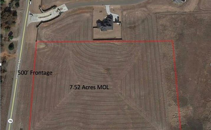 Pictures of Land property located at 0 Hwy 76 and SW 16th, Newcastle, OK 73065 for sales - image #1
