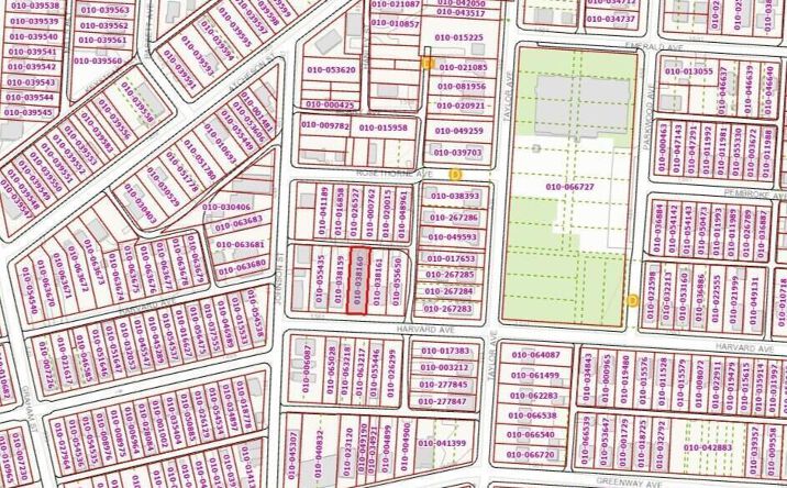 Pictures of Land property located at 0 Harvard Avenue, Columbus, OH 43203 for sales - image #1