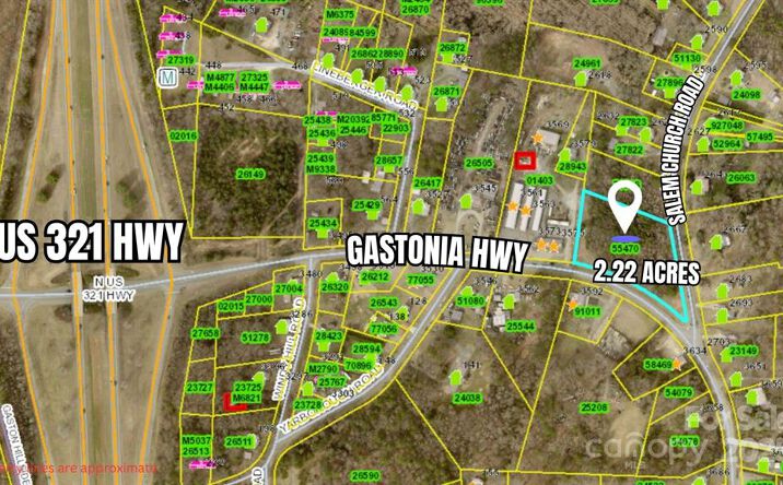 Pictures of Land property located at 00 Gastonia Highway, Lincolnton, NC 28092 for sales - image #1