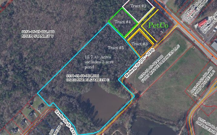 Pictures of Land property located at 19.6 Acres North Rd, Orangeburg, SC 29118 for sales - image #1