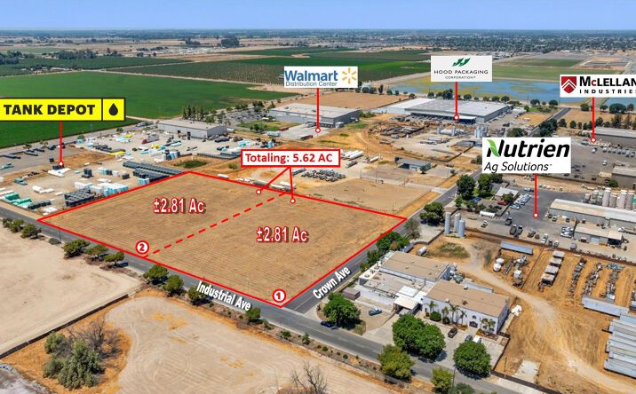 Pictures of Land property located at 10790 Industrial Ave, Hanford, CA 93230 for sales - image #1