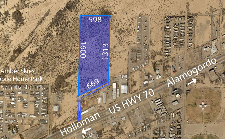 Pictures of Industrial, Land, Mobile Home Park, Multifamily, Self Storage property located at 1170 US Highway 70 West, Alamogordo, NM 88310 for sales - image #1