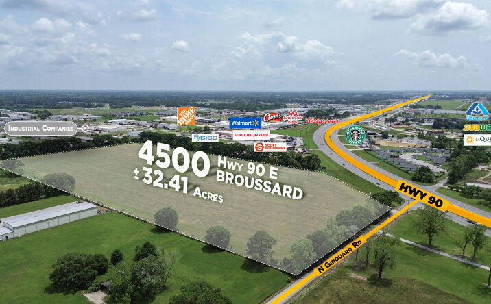 Pictures of Land property located at 4500 Hwy 90 E, Broussard, LA 70518 for sales - image #1