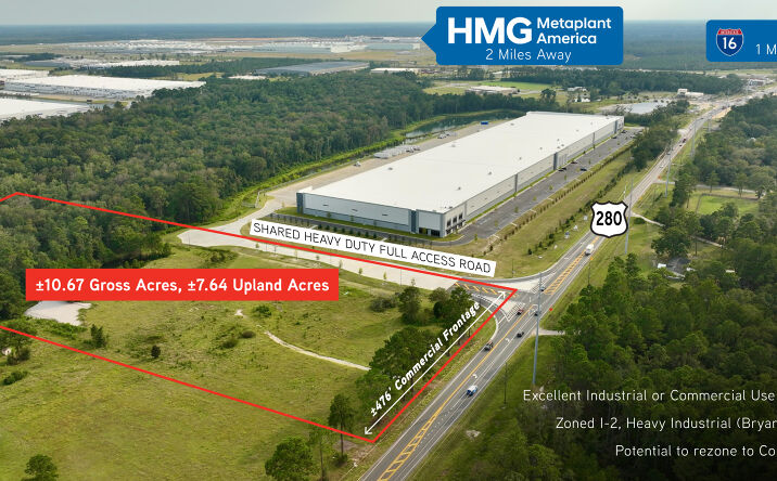 Pictures of Industrial, Land property located at 11880 US-280, Ellabell, GA 31308 for sales - image #1