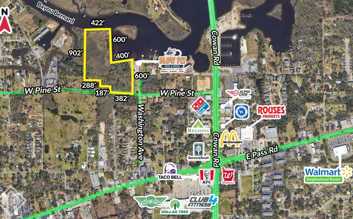 Pictures of Land property located at 1014 W Pine St, Gulfport, MS 39507 for sales - image #1