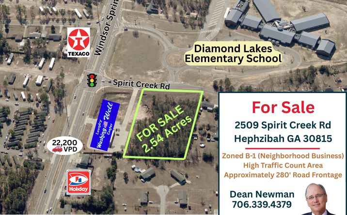 Pictures of Land property located at 2519 Spirit Creek Rd, Hephzibah, GA 30815 for sales - image #1