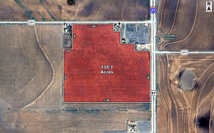 Pictures of Land property located at SWQ I-27 & FM 211, Wilson, TX 79381 for sales - image #1