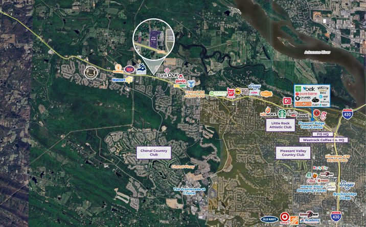 Pictures of Land property located at 18210 Cantrell Rd, Little Rock, AR 72223 for sales - image #1