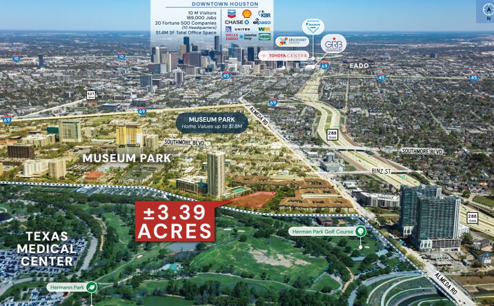 Pictures of Land property located at 2001 Hermann Dr, Houston, TX 77004 for sales - image #1