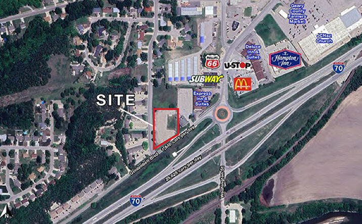 Pictures of Land property located at 426 Goldenbelt Boulevard, Junction City, KS 66441 for sales - image #1