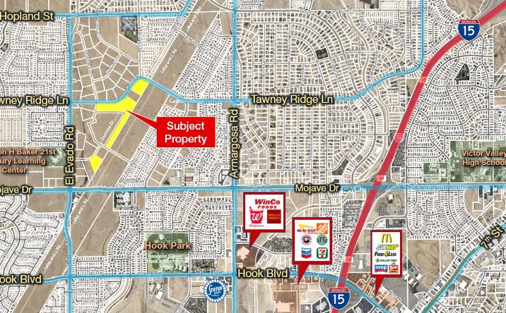 Pictures of Land property located at Tawney Ridge Ln, Victorville, CA 92394 for sales - image #1