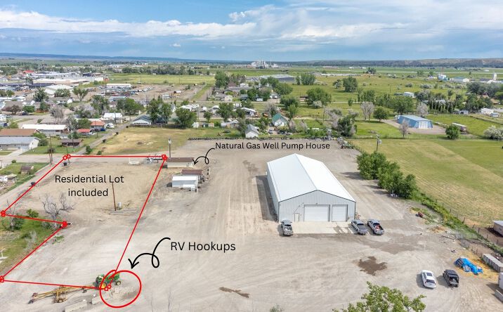 Pictures of Industrial, Mixed Use, Self Storage property located at 225 5th St E, Hardin, MT 59034 for sales - image #1