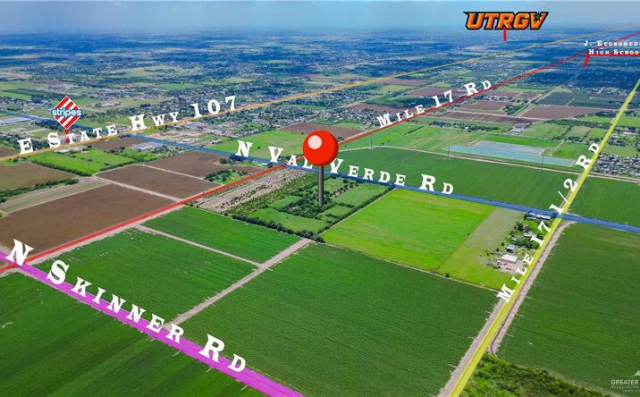 Pictures of Land property located at 1700 N Valverde Road, Edinburg, TX 78542 for sales - image #1