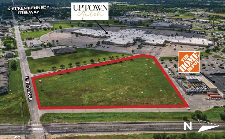 Pictures of Land property located at 1900 Block E 11th Ave, Hutchinson, KS 67501 for sales - image #1