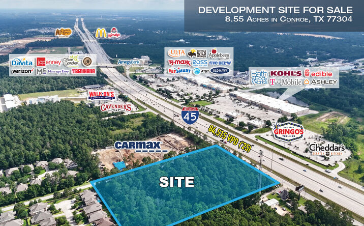 Pictures of Land property located at 2501 Interstate 45 N, Conroe, TX 77304 for sales - image #1