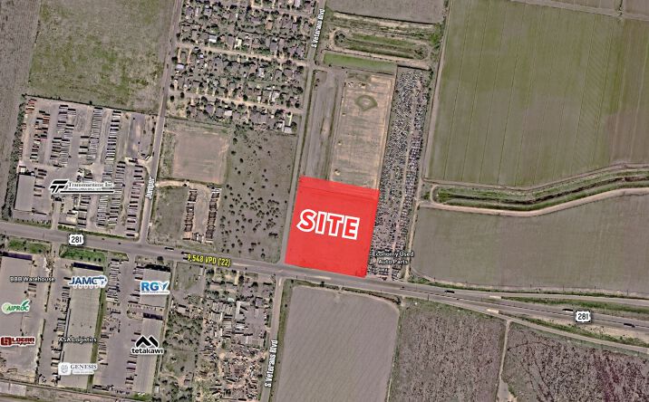 Pictures of Industrial, Land property located at Military Highway and Veterans Blvd, Pharr, TX 78577 for sales - image #1