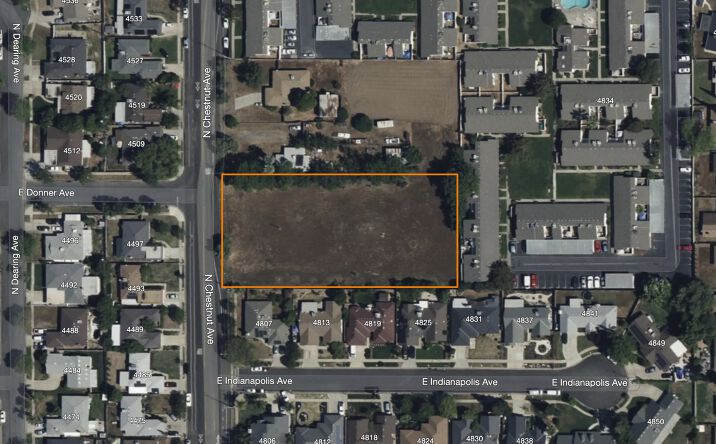 Pictures of Land property located at 4516 N Chestnut Ave, Fresno, CA 93726 for sales - image #1