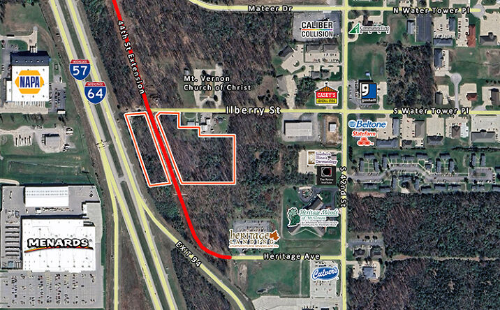 Pictures of Land property located at 4515 Ilberry Rd, Mt. Vernon, IL 62864 for sales - image #1