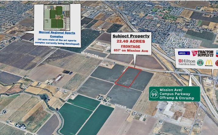 Pictures of Land property located at Mission Ave, Merced, CA undefined for sales - image #1
